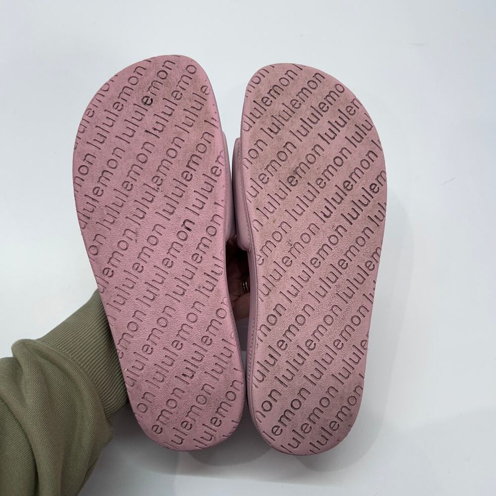 Lululemon Women's Restfeel Slide Sandal in Pink Pearl 8 Athleisure Sporty - Picture 5 of 6
